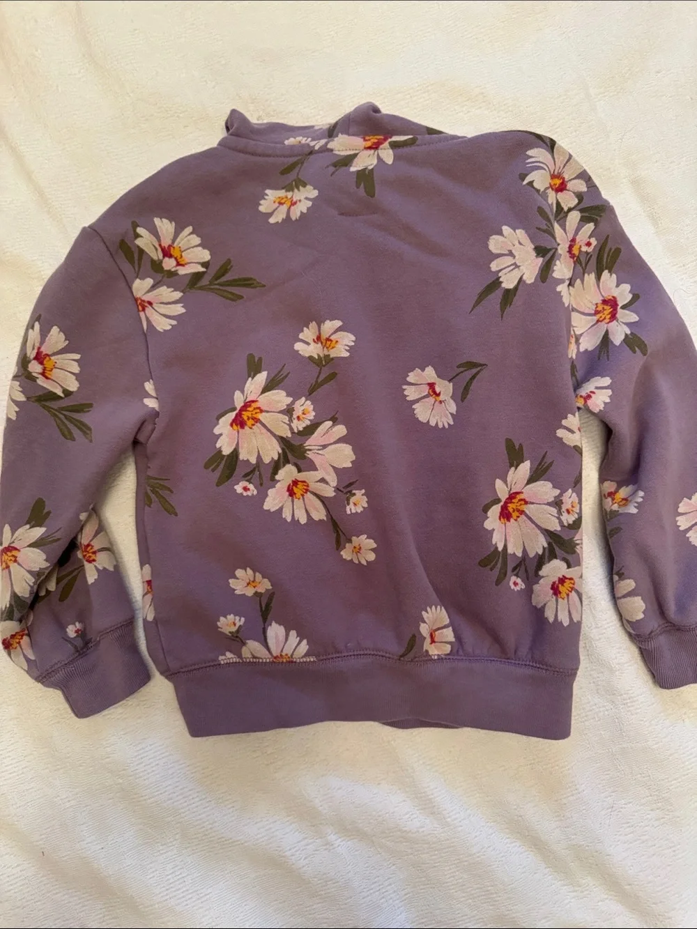 GAP Girls Purple Floral Jogger Set 4/5
